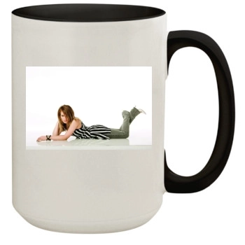 Hilary Duff 15oz Colored Inner & Handle Mug