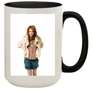 Hilary Duff 15oz Colored Inner & Handle Mug