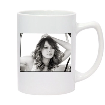 Hilary Duff 14oz White Statesman Mug