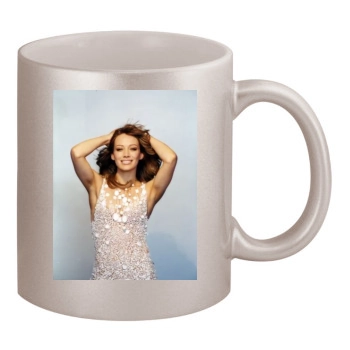 Hilary Duff 11oz Metallic Silver Mug