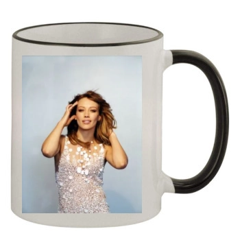 Hilary Duff 11oz Colored Rim & Handle Mug