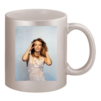 Hilary Duff 11oz Metallic Silver Mug