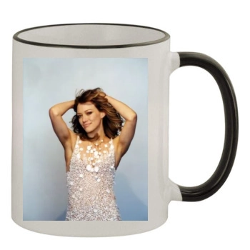 Hilary Duff 11oz Colored Rim & Handle Mug