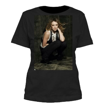 Hilary Duff Women's Cut T-Shirt