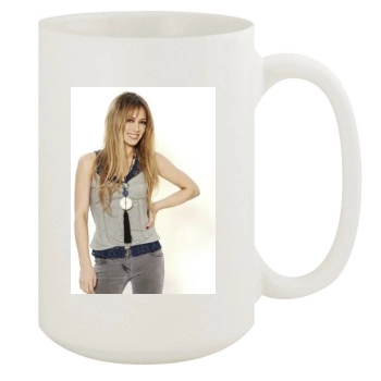 Hilary Duff 15oz White Mug