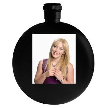 Hilary Duff Round Flask