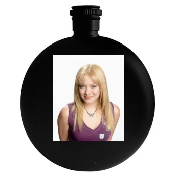 Hilary Duff Round Flask