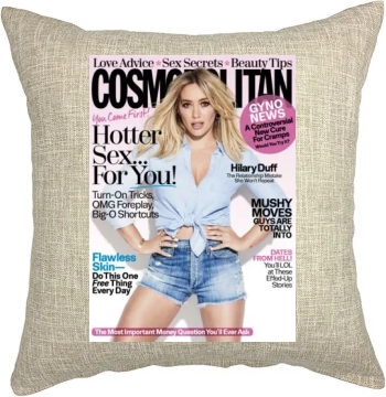 Hilary Duff Pillow