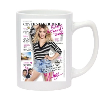 Hilary Duff 14oz White Statesman Mug