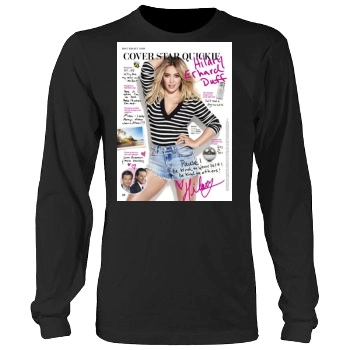 Hilary Duff Men's Heavy Long Sleeve TShirt