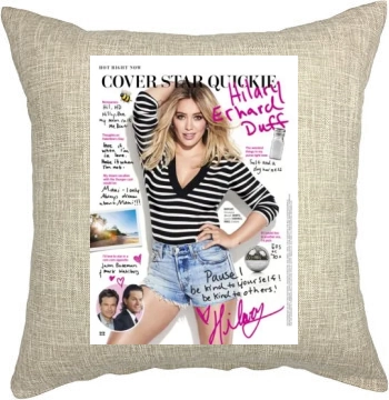 Hilary Duff Pillow