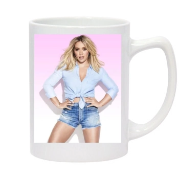 Hilary Duff 14oz White Statesman Mug