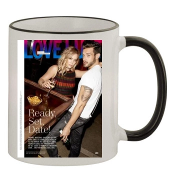 Hilary Duff 11oz Colored Rim & Handle Mug