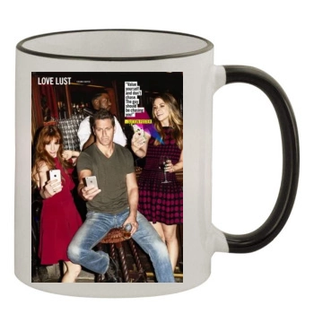 Hilary Duff 11oz Colored Rim & Handle Mug