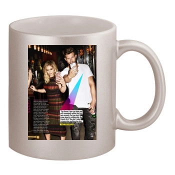 Hilary Duff 11oz Metallic Silver Mug