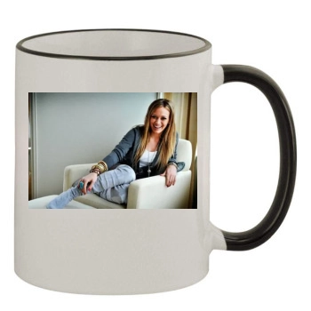 Hilary Duff 11oz Colored Rim & Handle Mug