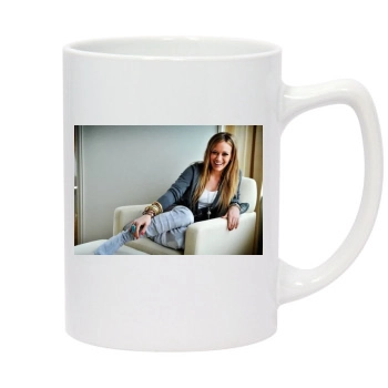 Hilary Duff 14oz White Statesman Mug