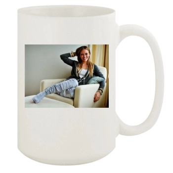 Hilary Duff 15oz White Mug