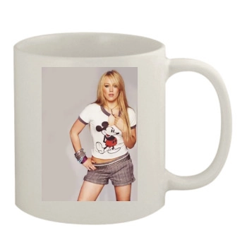 Hilary Duff 11oz White Mug