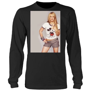 Hilary Duff Men's Heavy Long Sleeve TShirt