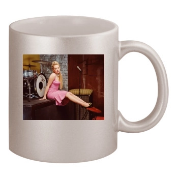 Hilary Duff 11oz Metallic Silver Mug