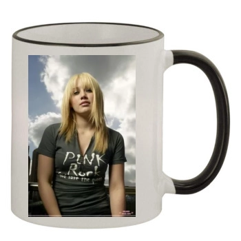 Hilary Duff 11oz Colored Rim & Handle Mug