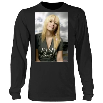 Hilary Duff Men's Heavy Long Sleeve TShirt