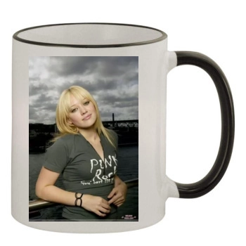 Hilary Duff 11oz Colored Rim & Handle Mug