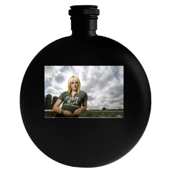 Hilary Duff Round Flask