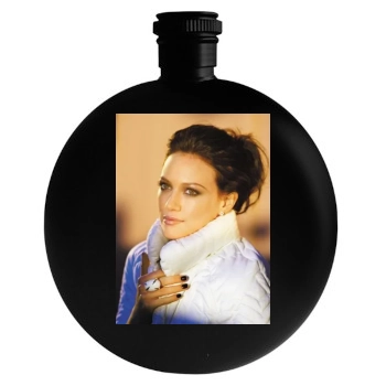 Hilary Duff Round Flask