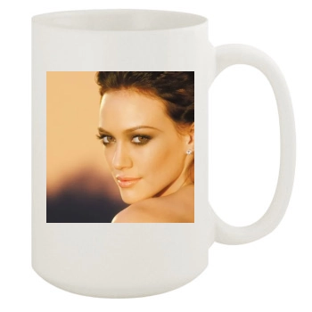 Hilary Duff 15oz White Mug