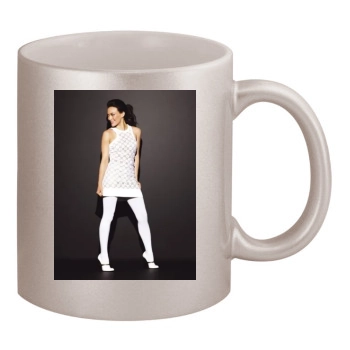 Hilary Duff 11oz Metallic Silver Mug