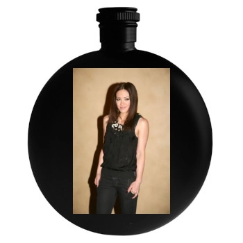 Hilary Duff Round Flask