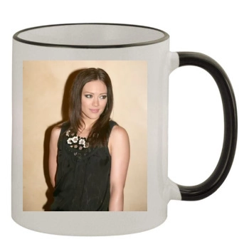 Hilary Duff 11oz Colored Rim & Handle Mug