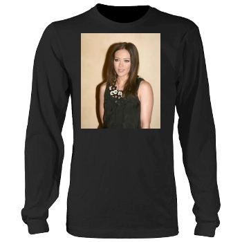 Hilary Duff Men's Heavy Long Sleeve TShirt