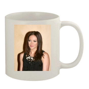 Hilary Duff 11oz White Mug