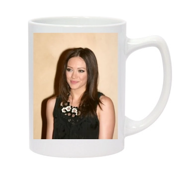 Hilary Duff 14oz White Statesman Mug