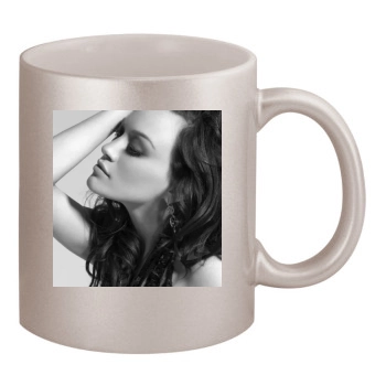 Hilary Duff 11oz Metallic Silver Mug