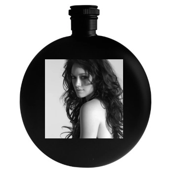 Hilary Duff Round Flask