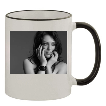 Hilary Duff 11oz Colored Rim & Handle Mug