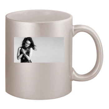 Hilary Duff 11oz Metallic Silver Mug