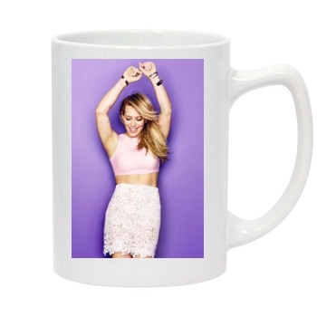 Hilary Duff 14oz White Statesman Mug