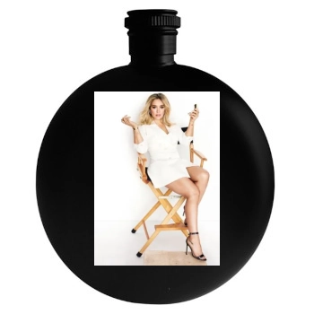 Hilary Duff Round Flask