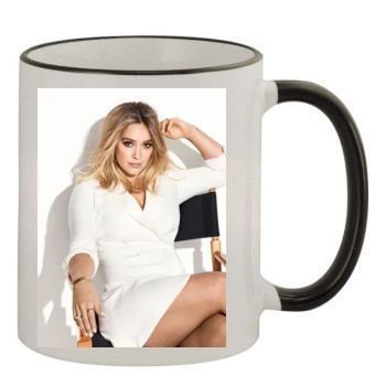 Hilary Duff 11oz Colored Rim & Handle Mug