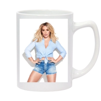 Hilary Duff 14oz White Statesman Mug