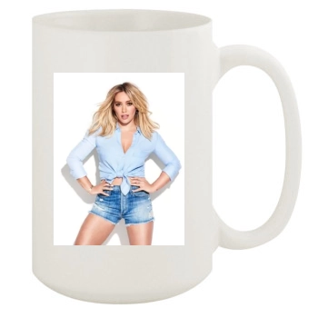 Hilary Duff 15oz White Mug