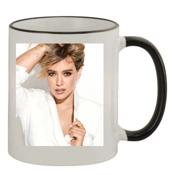 Hilary Duff 11oz Colored Rim & Handle Mug