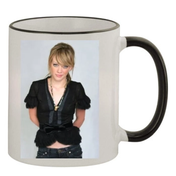 Hilary Duff 11oz Colored Rim & Handle Mug