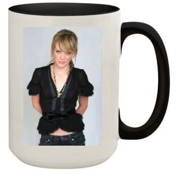 Hilary Duff 15oz Colored Inner & Handle Mug