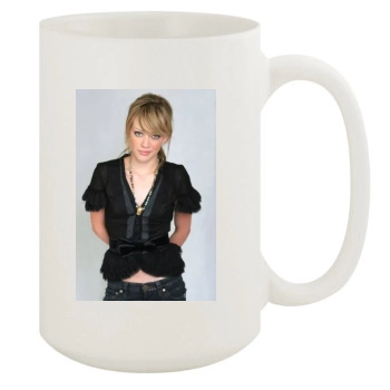 Hilary Duff 15oz White Mug